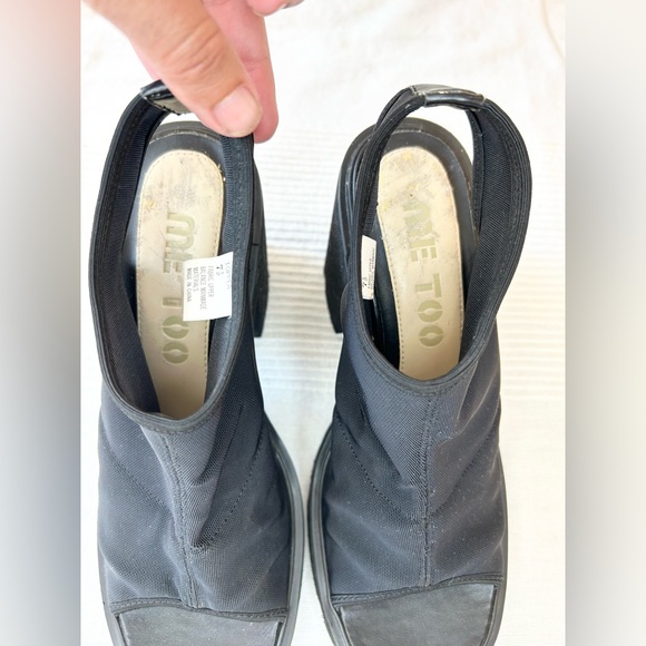 Retro 90s Me Too Topper Chunky Heel Shoes - Picture 8 of 14